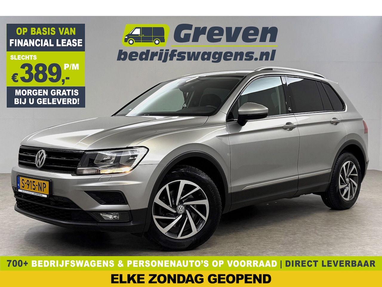 Volkswagen Tiguan - 1.4 TSI ACT Comfortline 150PK LED Trekhaak Carplay DSG Clima Cruise Navi PDC 17"LMV - AutoWereld.nl