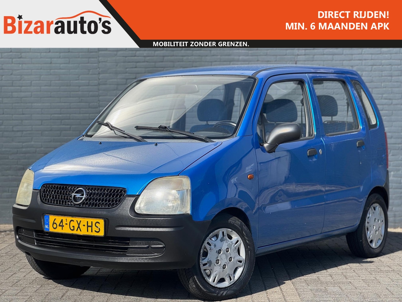Opel Agila - 1.0-12V Stuurbekrachtiging 1jr APK - AutoWereld.nl