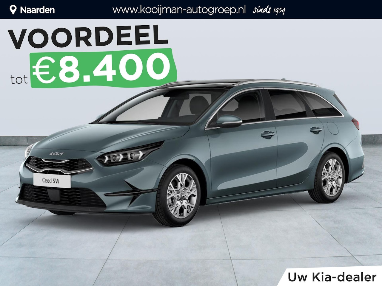 Kia Cee'd Sportswagon - Ceed 1.0 T-GDi MHEV Design Edition Rijklaar vanaf €31.495,- Nu tijdelijke voordeel van €8. - AutoWereld.nl
