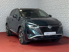 Nissan Qashqai - 1.3 MHEV 160PK TEKNA PLUS BOSE 20''LMV LEER ALCANTARA PANO MASSAGE BOSE STOEL/STUUR/RUIT V