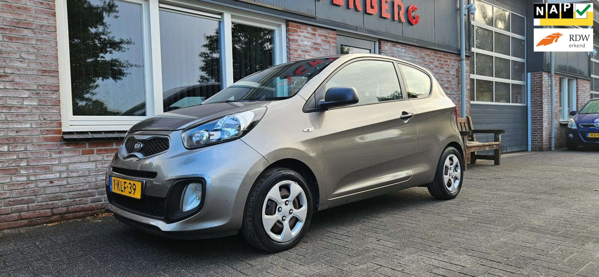 Kia Picanto - 1.0 CVVT ISG NAP! Stuurbekrachtiging! Leuke Auto! - AutoWereld.nl