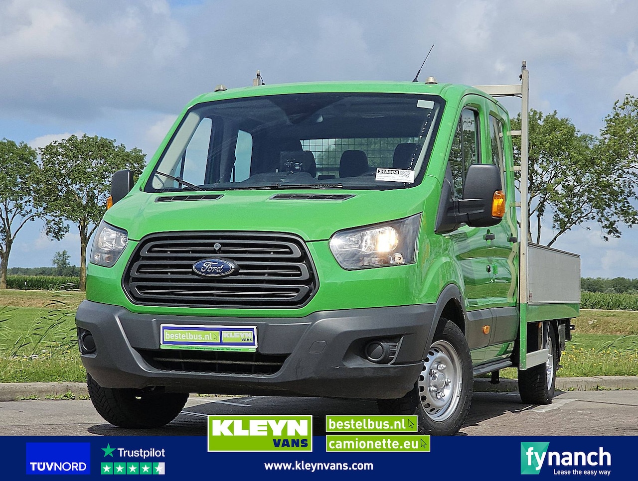 Ford Transit - 2.0 Open-Laadbak KRAAN! - AutoWereld.nl