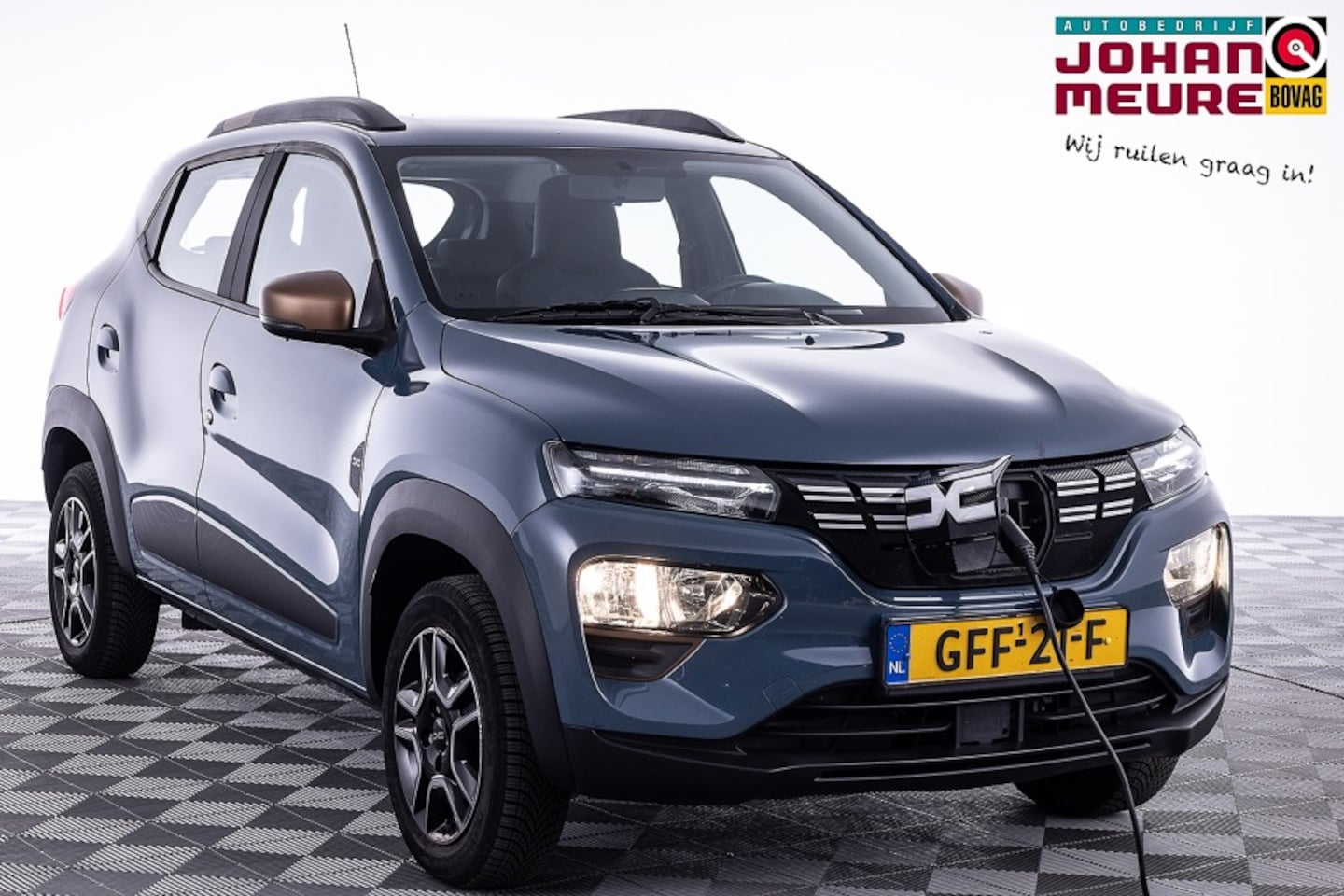 Dacia Spring - Extreme 27 kWh 68PK | LEDER | NAVI | PDC - AutoWereld.nl