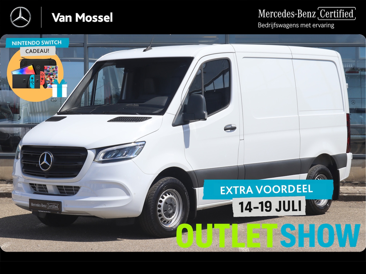 Mercedes-Benz Sprinter - 317 CDI L1H1 | AIRCO/CRUISE/CAMERA | Certified - AutoWereld.nl