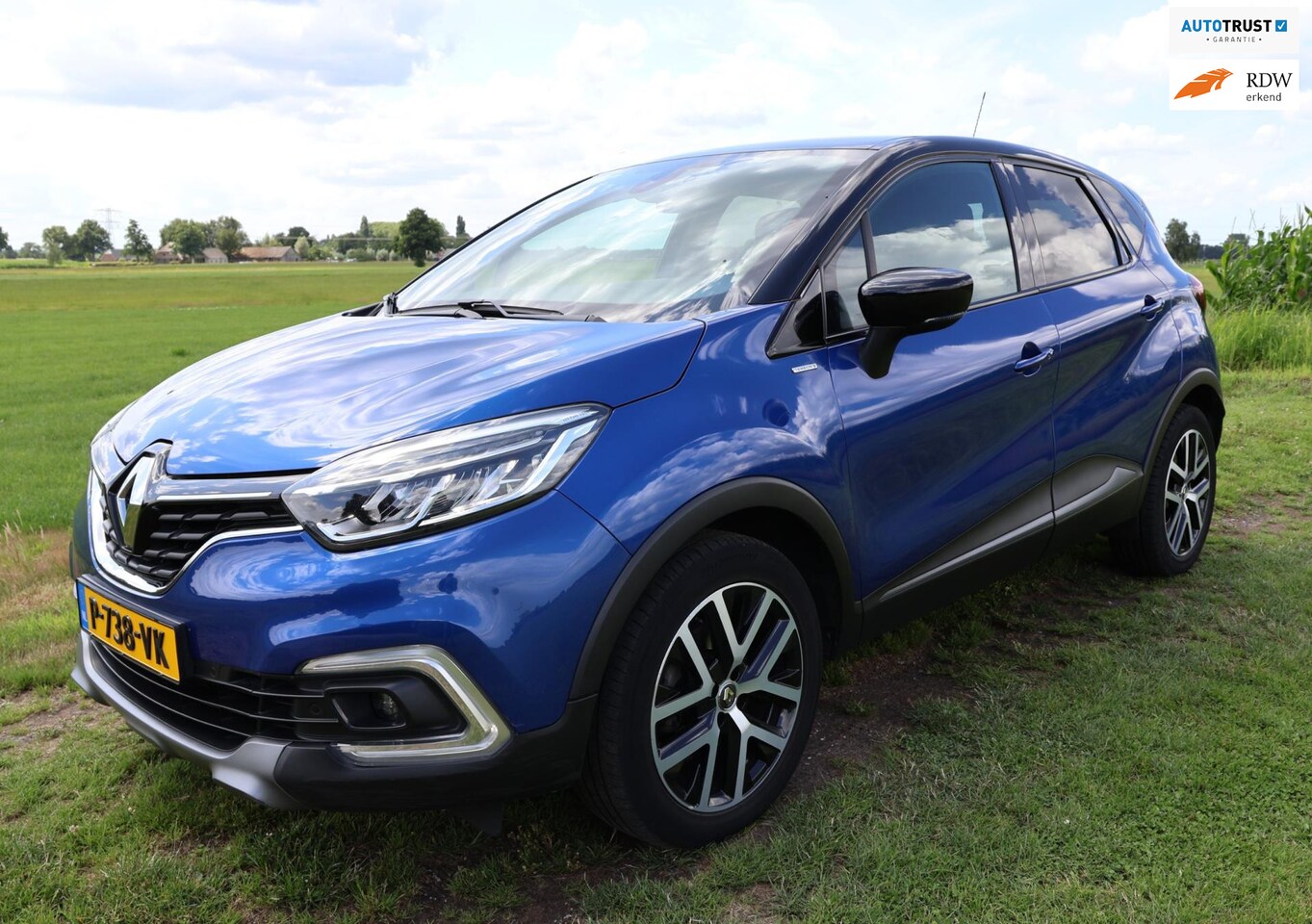 Renault Captur - 1.3 TCe Version S|Automaat|Carplay|Trekhaak|Garantie|Nieuwe APK! - AutoWereld.nl