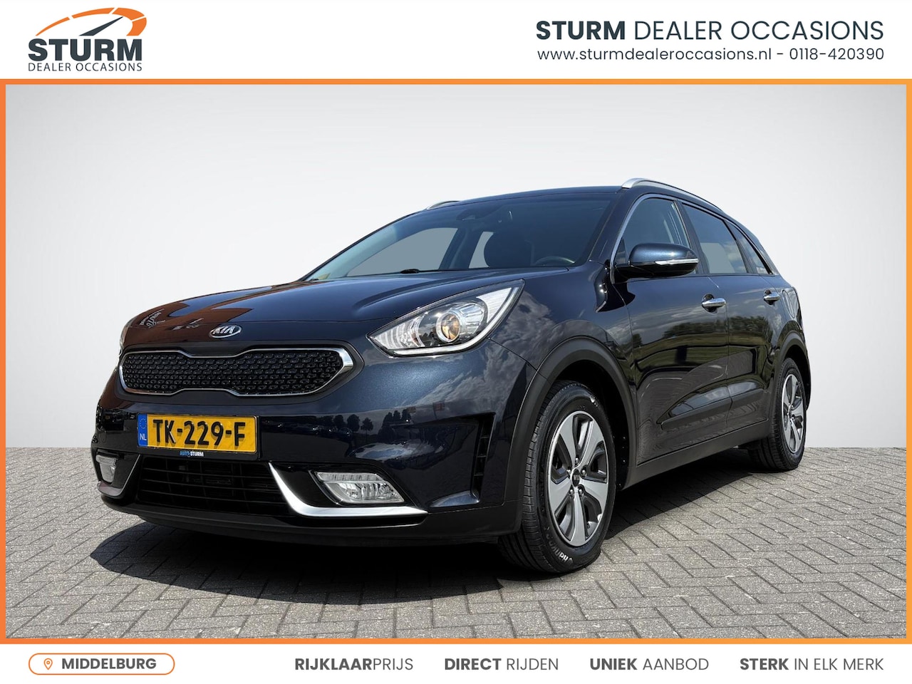 Kia Niro - 1.6 GDi Hybrid DynamicLine | Trekhaak | Navigatie | Camera | Apple Carplay/Android Auto | - AutoWereld.nl