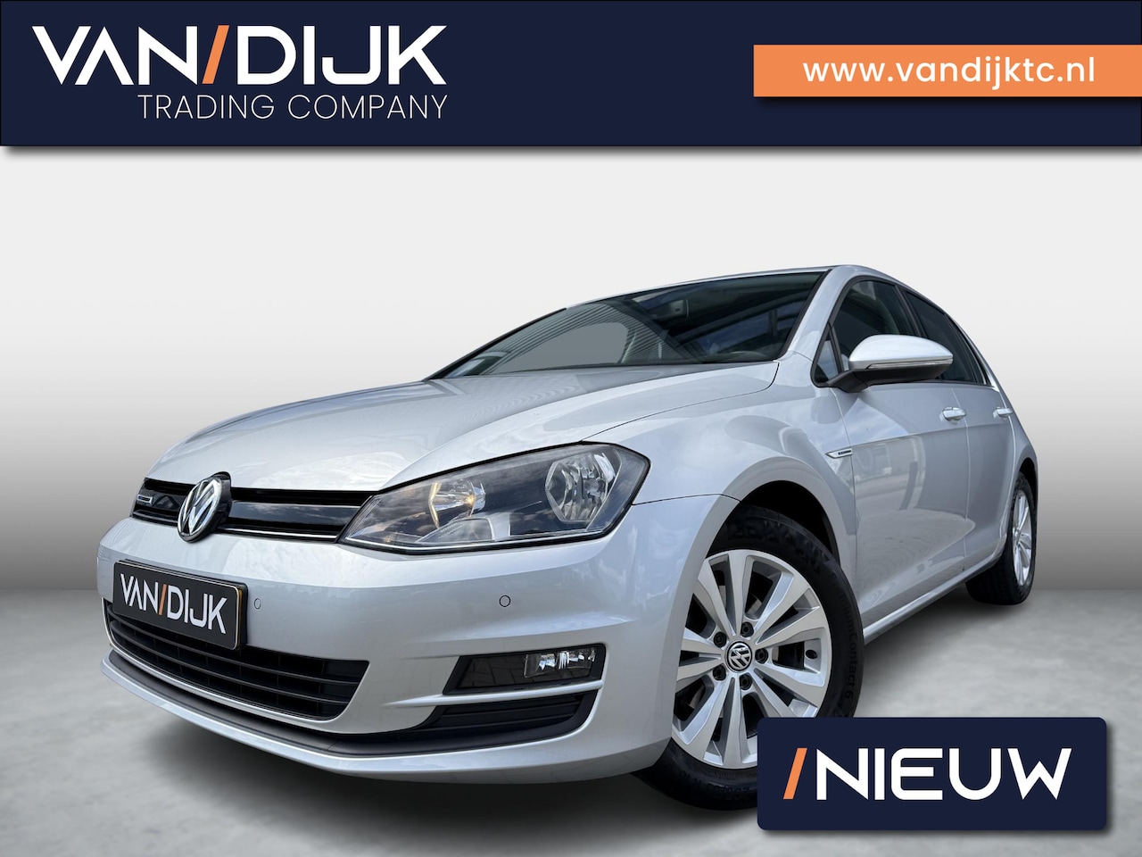 Volkswagen Golf - 1.0 TSI Comfortline ✓Navigatie ✓DAB+ ✓Climate ✓Cruise ✓Licht & Zichtpakket ✓Parkeersensore - AutoWereld.nl