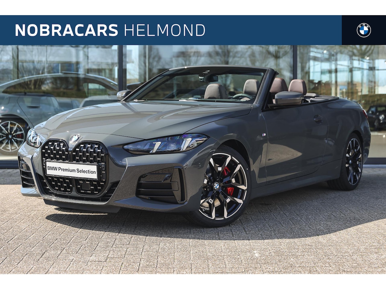BMW 4-serie Cabrio - 420i High Executive M Sport Automaat / Air Collar / Adaptieve LED / Active Cruise Control - AutoWereld.nl