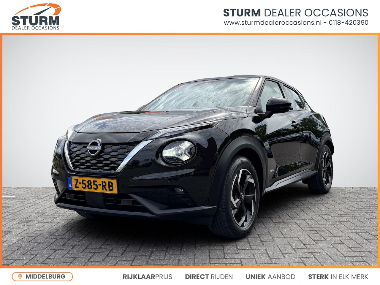 Nissan Juke - 1.6 Hybrid N-Connecta | Navigatie | Camera | Keyless Entry | LED Koplampen | Apple Carplay - AutoWereld.nl
