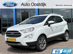 Ford EcoSport - 1.0 EcoBoost Titanium 125PK Cruise Carplay-Navi Climate Privacy Glass 17" Inch Velgen *Dea