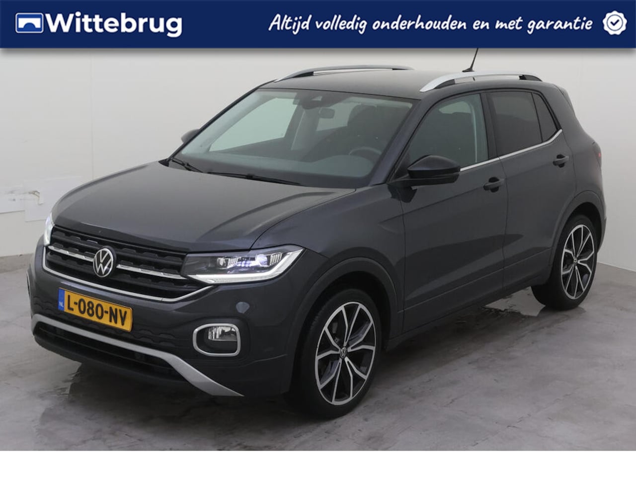 Volkswagen T-Cross - 1.0 TSI 110pk Style / LED / Camera / Navi by App Connect / LM 18 inch / Clima - AutoWereld.nl
