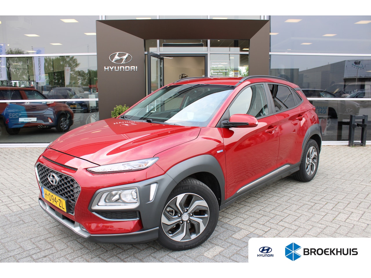 Hyundai Kona - 1.6 GDI HEV Fashion | Automaat | Trekhaak | Dodehoek detectie | Parkeersensoren | Navigati - AutoWereld.nl