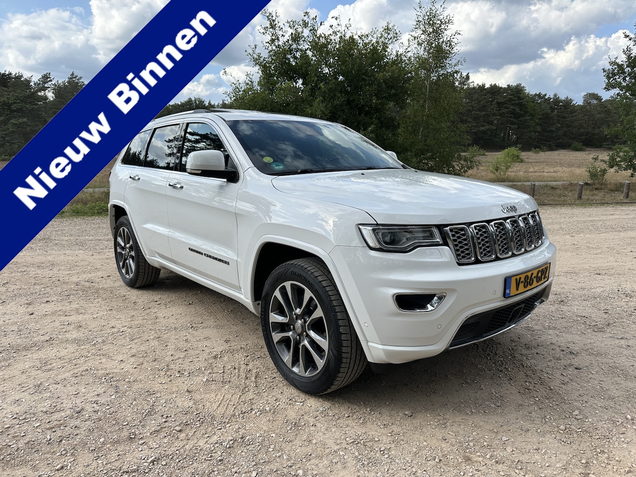 Jeep Grand Cherokee - 3.0 CRD Overland '19 GRIJS KENTEKEN 3500KG Trekgewicht! - AutoWereld.nl