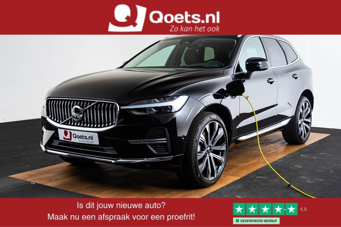 Volvo XC60 - 2.0 T6 Plug-in hybrid AWD Ultra Bright Panoramadak - Head-up - Getint Glas - 360° Camera - - AutoWereld.nl