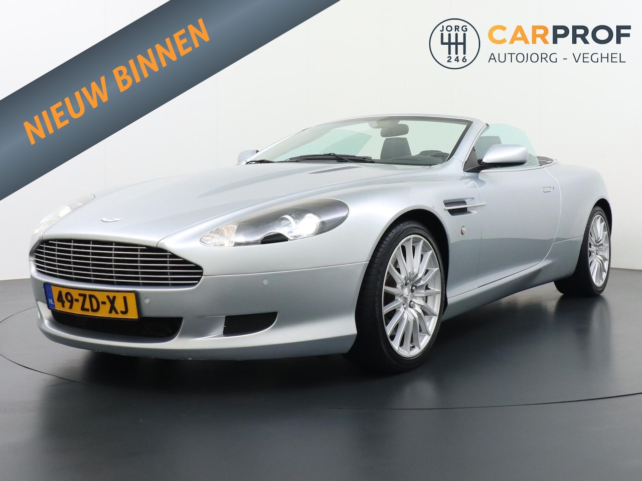 Aston Martin DB9 Volante - 5.9 V12 Touchtronic NL Auto |  Navigatie | - AutoWereld.nl