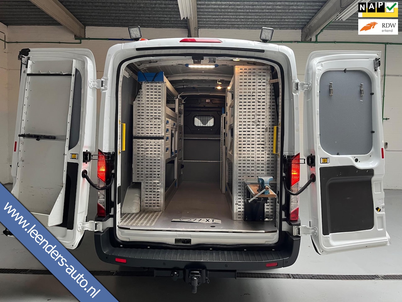 Ford Transit - 350 Servicewagen 2.0 TDCI 130pk euro6 L3H2 Trend Sortimo Inrichting Victron v230 Standkach - AutoWereld.nl
