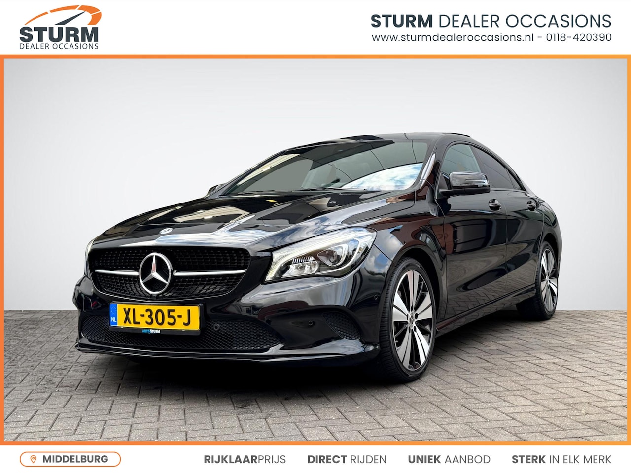 Mercedes-Benz CLA-Klasse - 180 Ambition NL-Auto! | Panoramadak | Navigatie Full-Map | Sportstoelen | Camera | LED Kop - AutoWereld.nl