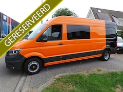 Volkswagen Crafter - 50 2.0 TDI 177pk DSG L4 DC Highline 3500kg Trekken, Airco, Navi, Camera, Pdc, Trekhaak