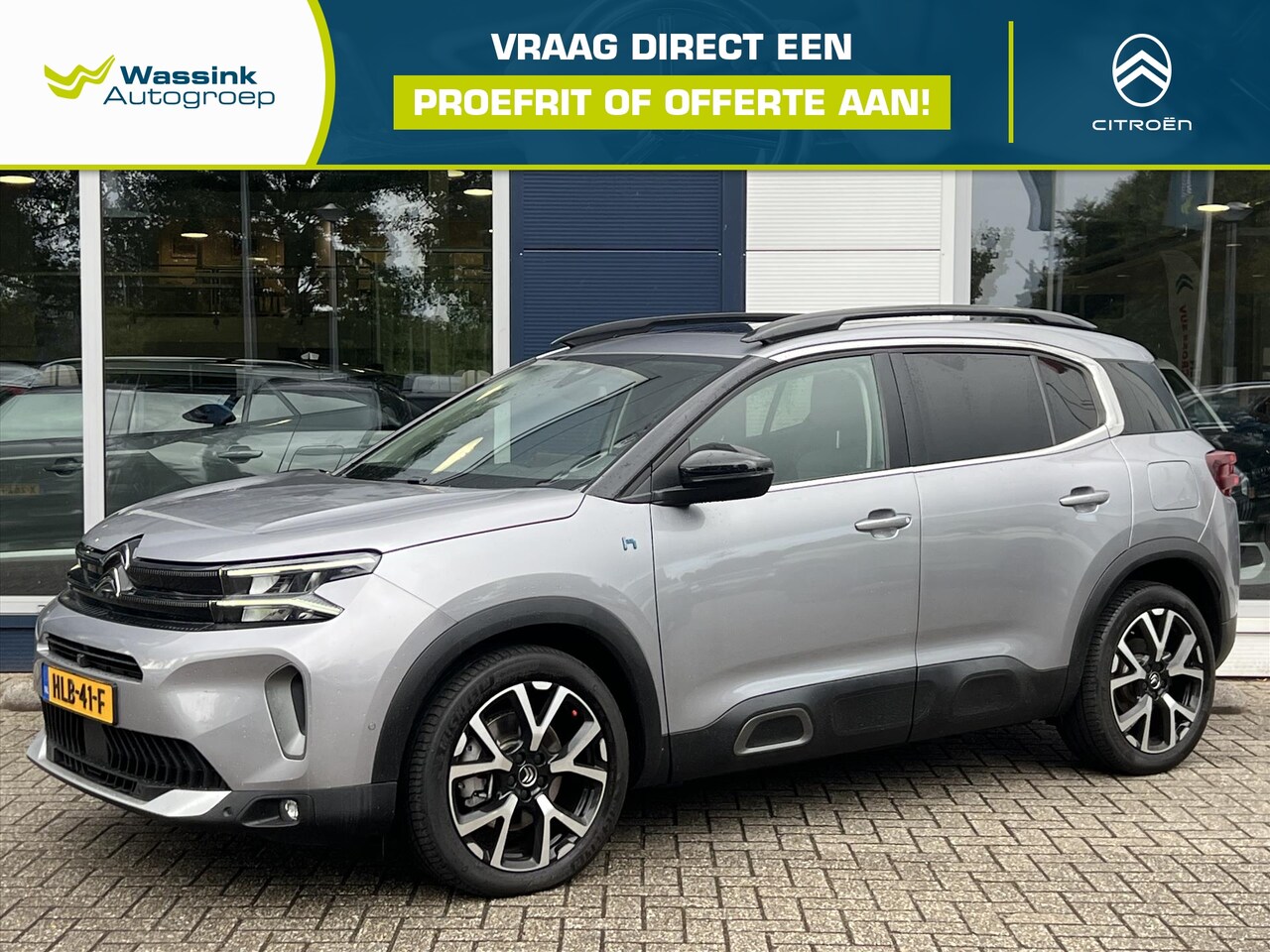 Citroën C5 Aircross - 1.6 Hybrid 180pk EAT8 Business Plus | Panoramisch schuif- kanteldak | Stoelverwarming | Na - AutoWereld.nl