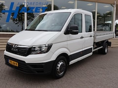 MAN TGE - 50 2.0 TDI 177 PK DSG AUT. D.C. DUBBEL LUCHT 7-PERS. OPEN LAADBAK + 3500 KG TREKHAAK | STA