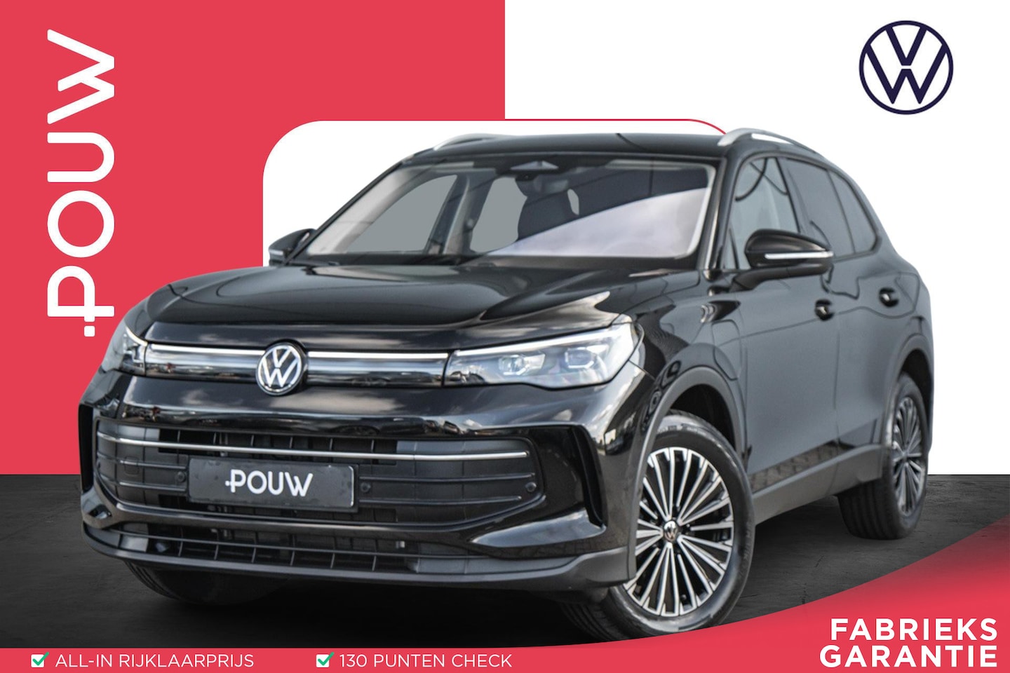 Volkswagen Tiguan - 1.5 204pk eHybrid Life Edition | Apple Carplay / Android Auto | Achterbank Verwarmd | LED - AutoWereld.nl