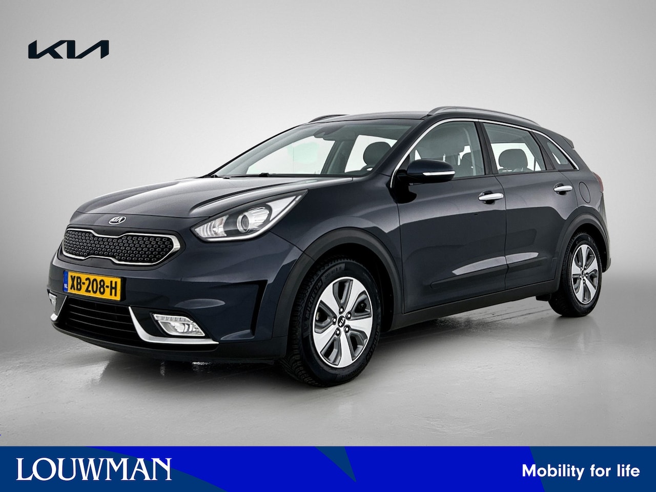 Kia Niro - 1.6 GDi Hybrid DynamicLine | Navi | Automaat | Trekhaak tbv fietsendrager | - AutoWereld.nl
