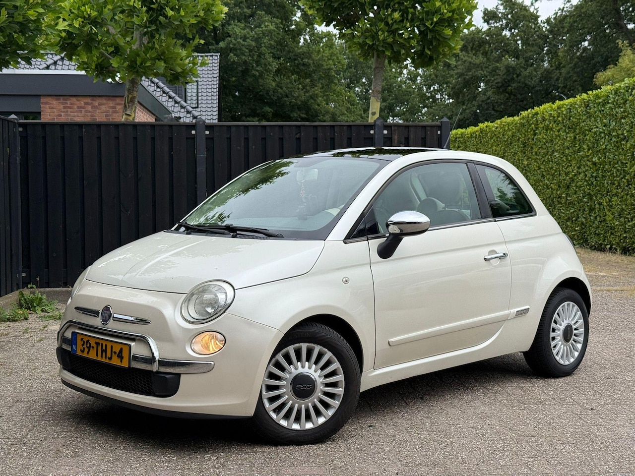 Fiat 500 - 1.2 Lounge Automaat PANO navi - AutoWereld.nl