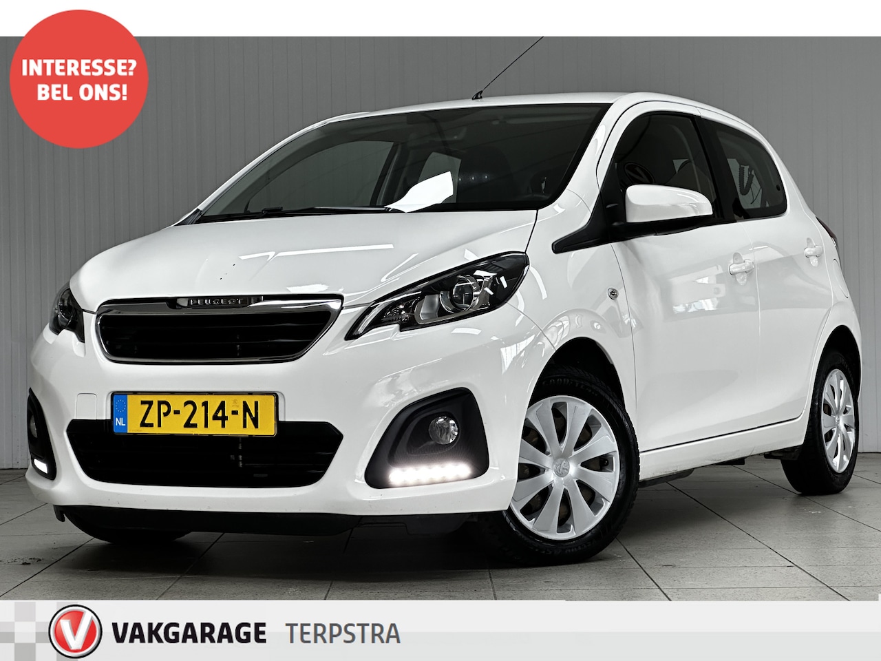 Peugeot 108 - 1.0 e-VTi Active/ /5-Drs! /LED Dagrijverl. /Airco /Elek. ramen voor /C.V. afstand /Bluetoo - AutoWereld.nl