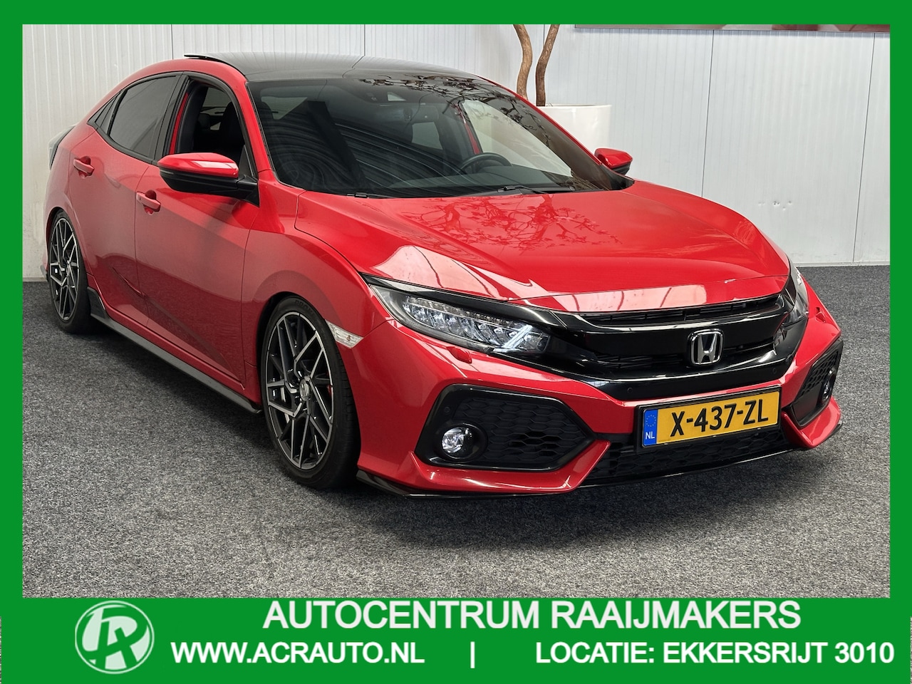 Honda Civic - 1.5 i-VTEC SPORT 183 PK !!! NAVIGATIE ADAPTIVE CRUISE CONTROL PANORAMA SCHUIF/KANTELDAK AP - AutoWereld.nl