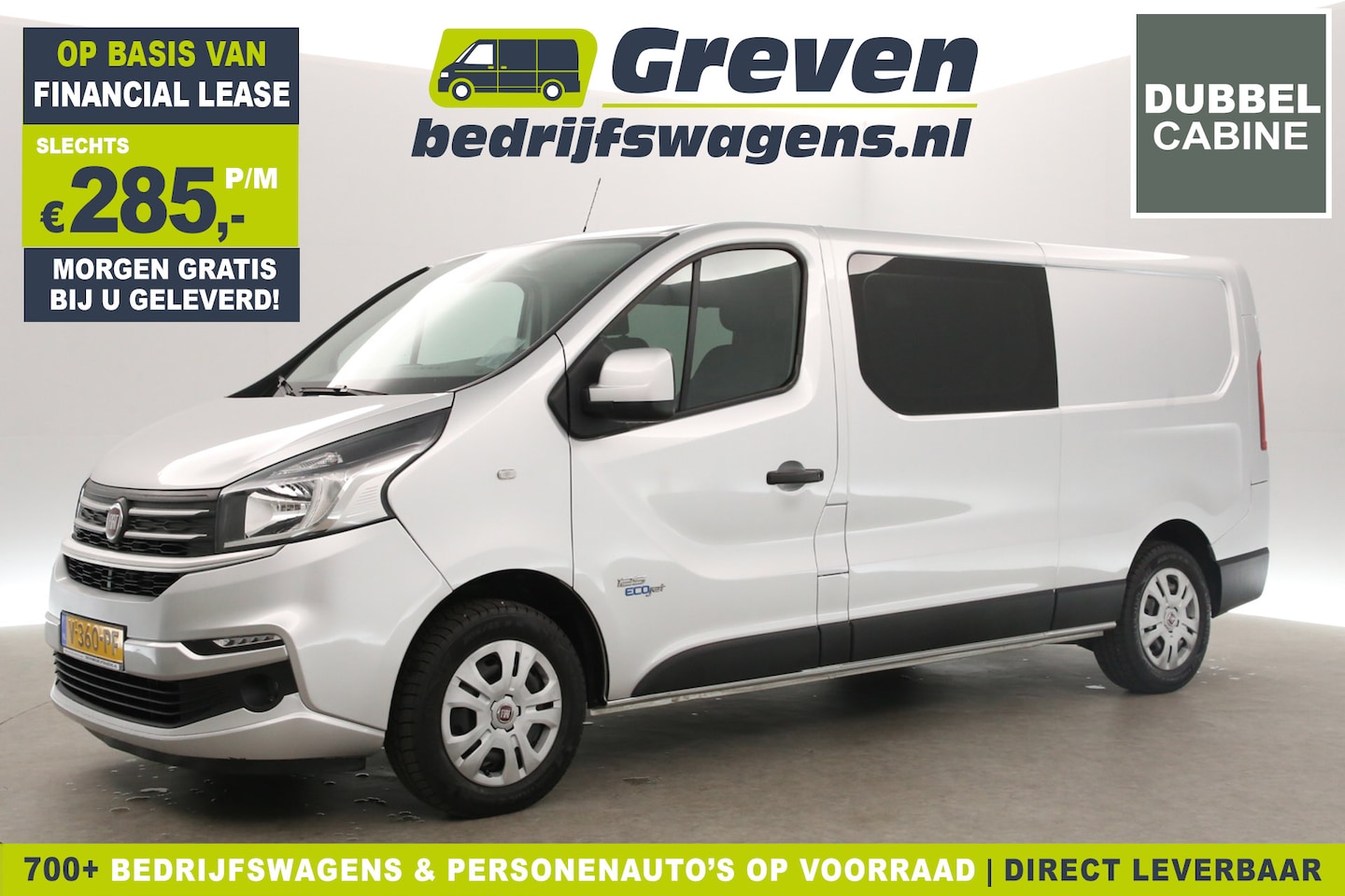 Fiat Talento - 1.6 MJ EcoJet L2H1 | Dubbele Cabine | 5 Persoons | Airco Cruise Camera Navi PDC Trekhaak - AutoWereld.nl