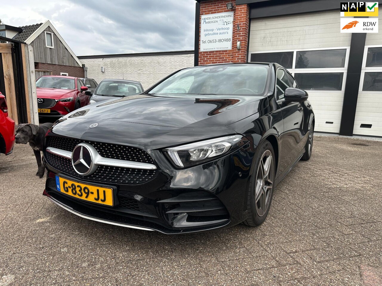 Mercedes-Benz A-klasse - 180 Business Solution AMG AUTOMAAT-NAVI-CRUISE-CAMERA_CLIMA - AutoWereld.nl