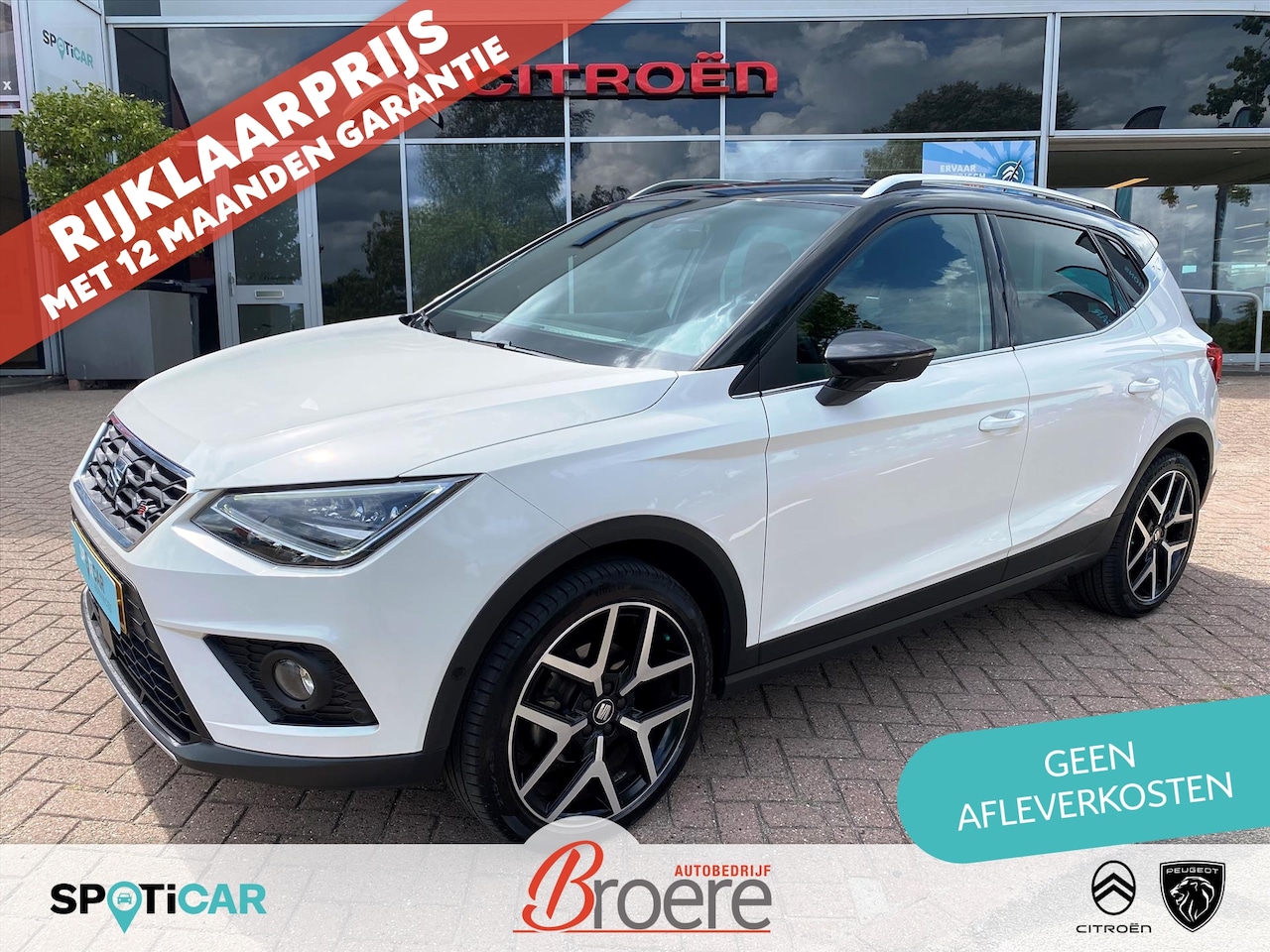SEAT Arona - 1.5 TSI EVO 150pk FR Business Intense | adaptive cruise, parkeersensoren voor en achter, n - AutoWereld.nl