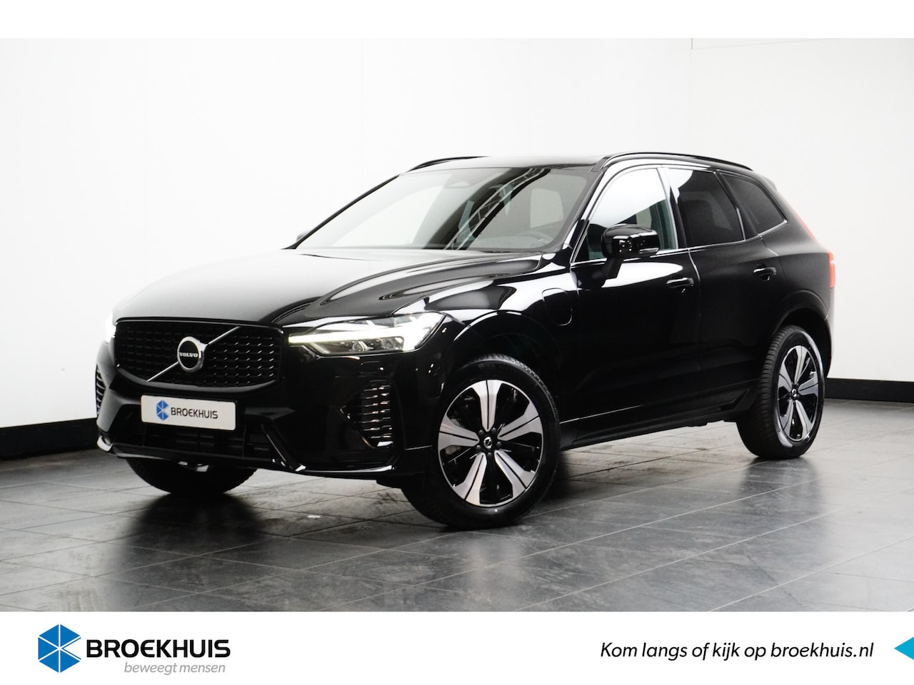 Volvo XC60 - 2.0 T6 Plug-in hybrid AWD Plus Dark | Panoramadak | Elek. Sportstoelen | Leder | BLIS | Ad - AutoWereld.nl
