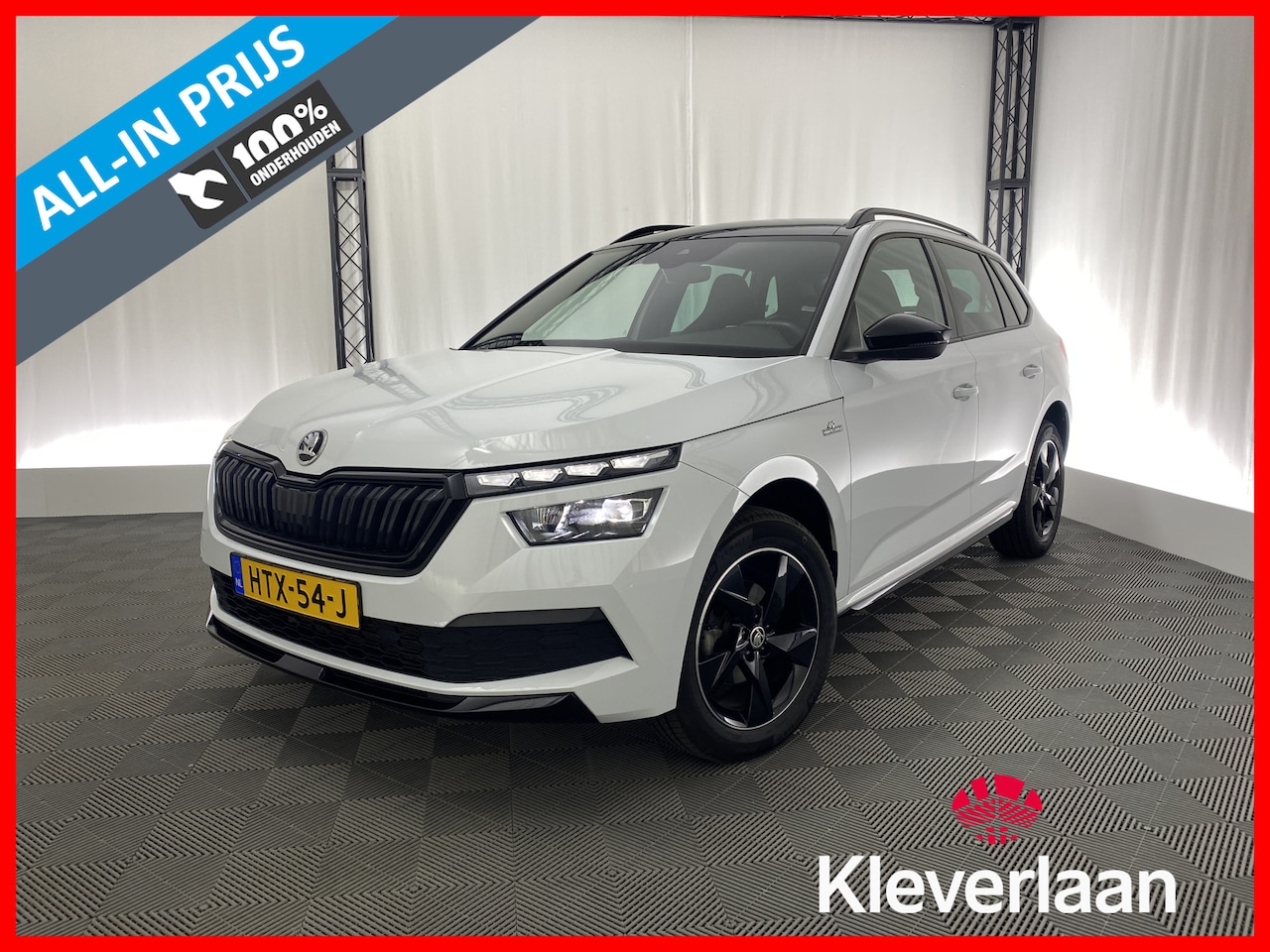 Skoda Kamiq - 1.0 TSi Sport Monte Carlo Automaat | Apple Carplay | Pano-Dak | Camera | Climate Control | - AutoWereld.nl