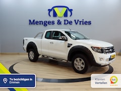 Ford Ranger - 2.2 TDCi Limited Super Cab 3500KG Trekgewicht Airco ECC | Stoelverwarming | Trekhaak | LED