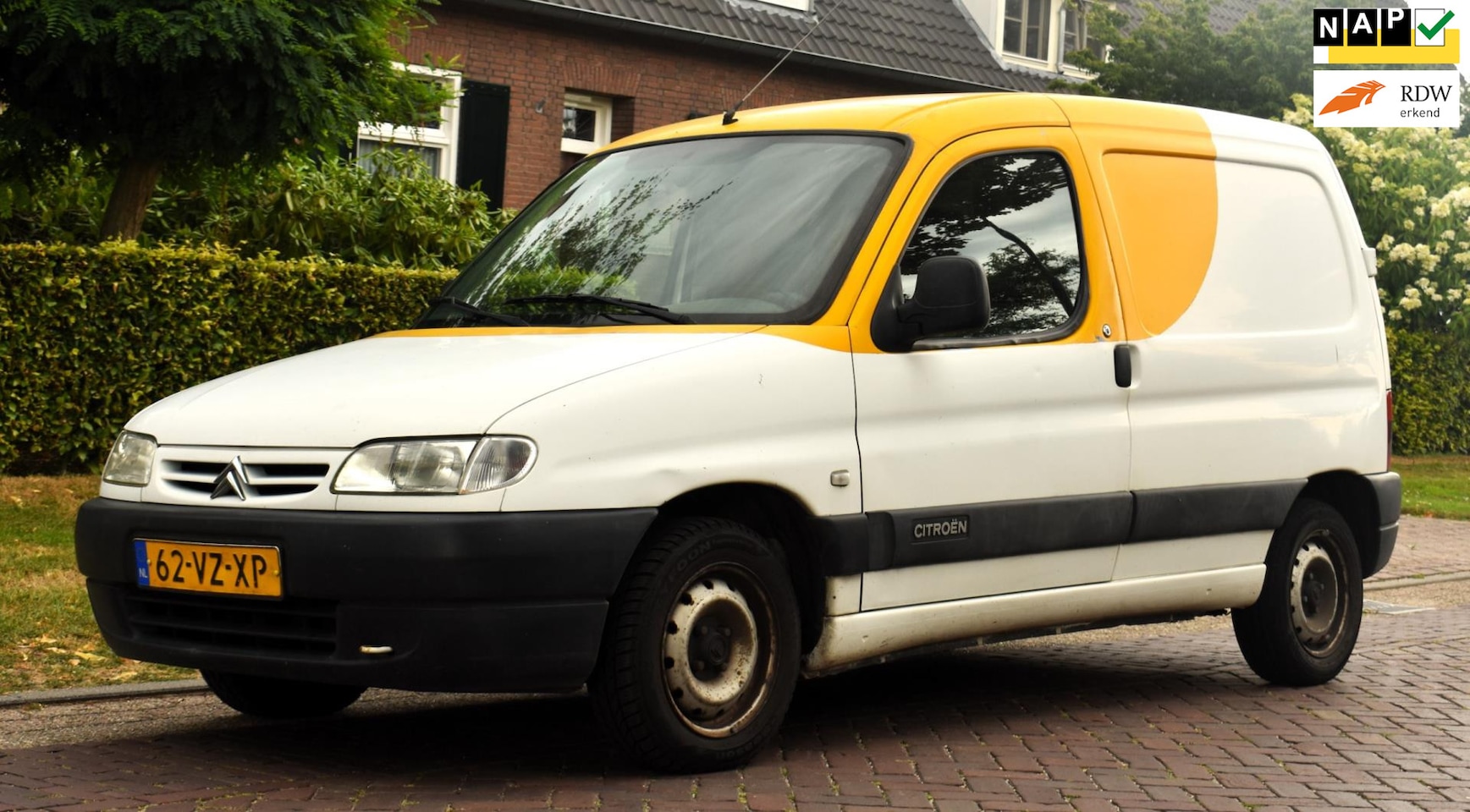 Citroën Berlingo - 1.9 D 600 (DW8) met trekhaak, airbag en centrale vergrendeling! - AutoWereld.nl