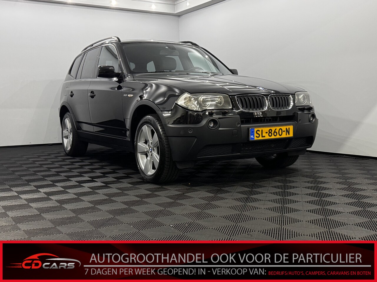 BMW X3 - 3.0i Executive Leder, Clima, Cruise control, Navi, Elektrische stoelen, Parkeersensoren - AutoWereld.nl