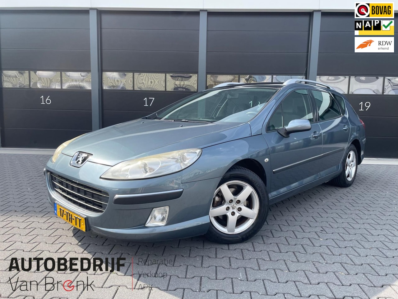 Peugeot 407 SW - 2.0-16V XR Pack | Trekhaak | Pano | Export - AutoWereld.nl