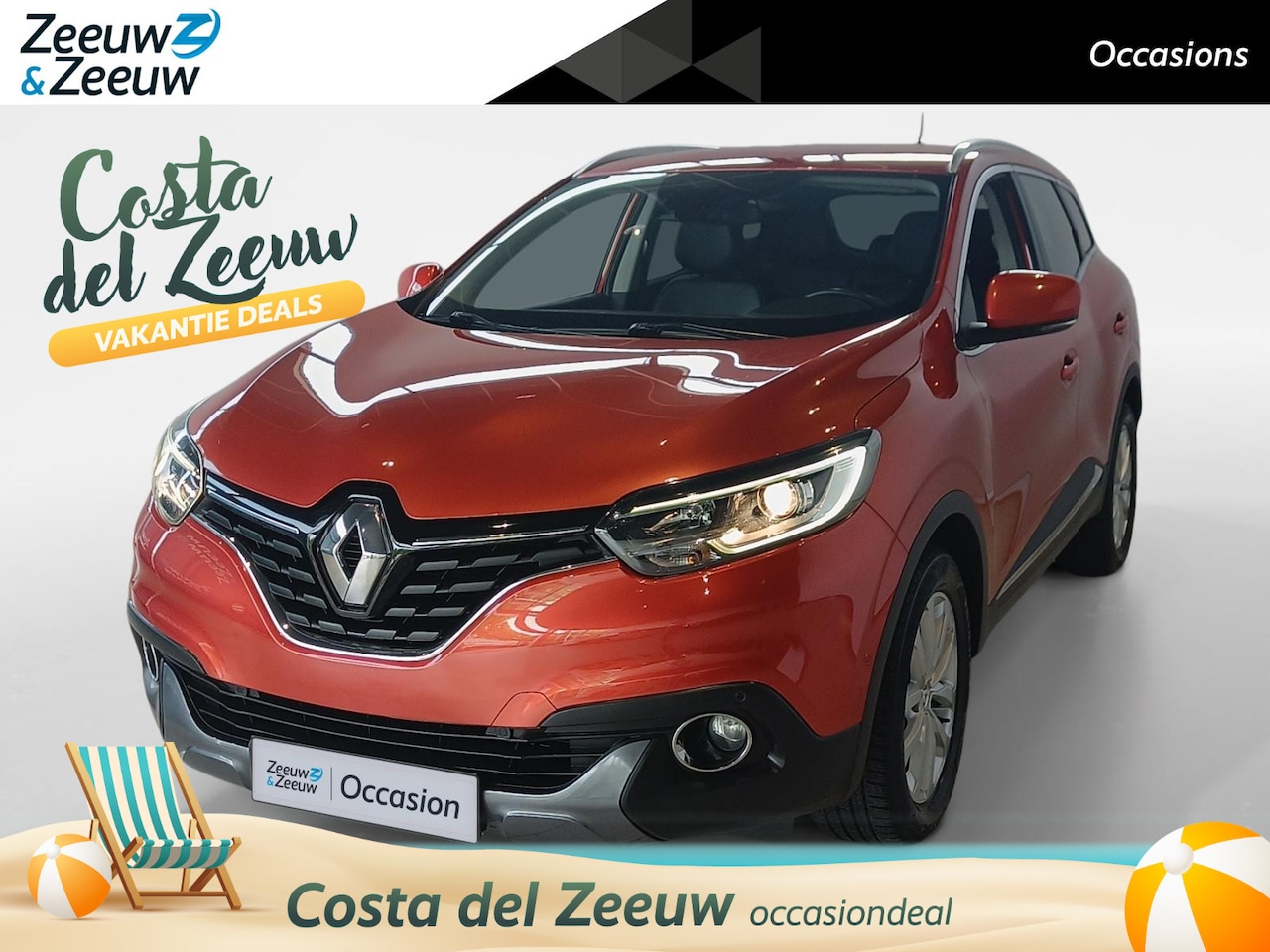 Renault Kadjar - 1.2 TCe Intens *Navi+Camera*Climate Control*Cruise Control*Zeer nette auto! - AutoWereld.nl