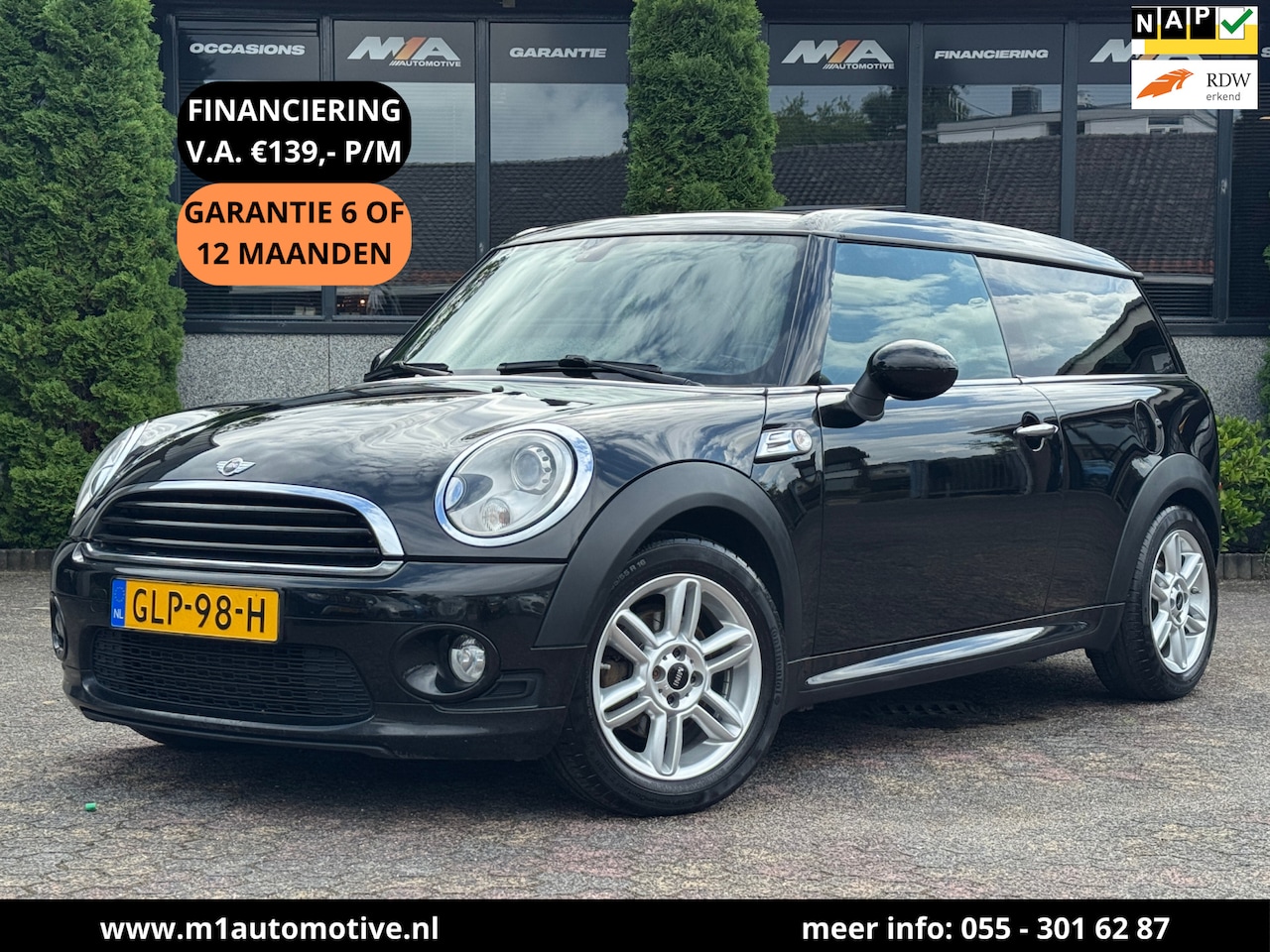 MINI Clubman - 1.6 Cooper | PANO | A/C | TREKHAAK | 1EIG - AutoWereld.nl