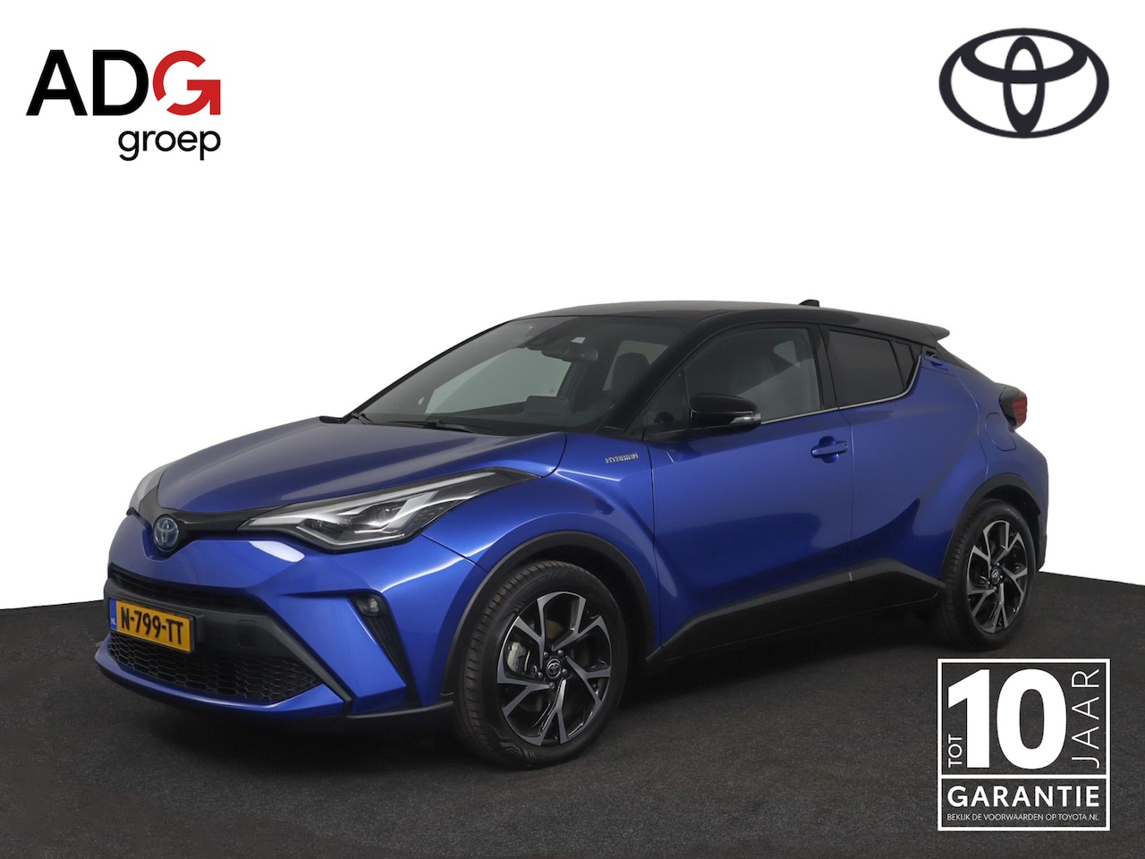 Toyota C-HR - 2.0 Hybrid Style Luxury | JBL | Stoelverwarming | Half lederen bekleding | - AutoWereld.nl