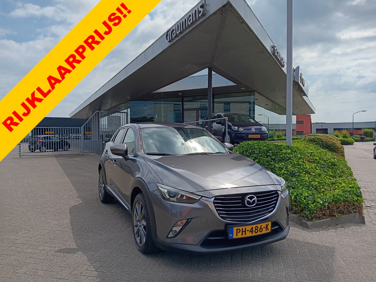 Mazda CX-3 - 2.0 SkyActiv-G 120 GT-Luxury AUTOMAAT, Leder, Navi, Clima, Head-up, etc. incl. 12 MND BOVA - AutoWereld.nl