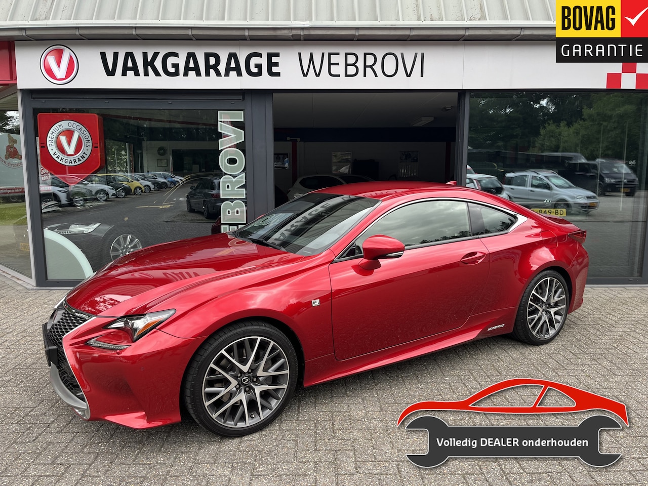 Lexus RC - 300h F SPORT Line Dealer Onderhouden - AutoWereld.nl