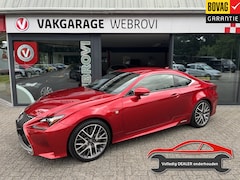 Lexus RC - 300h F SPORT Line Dealer Onderhouden