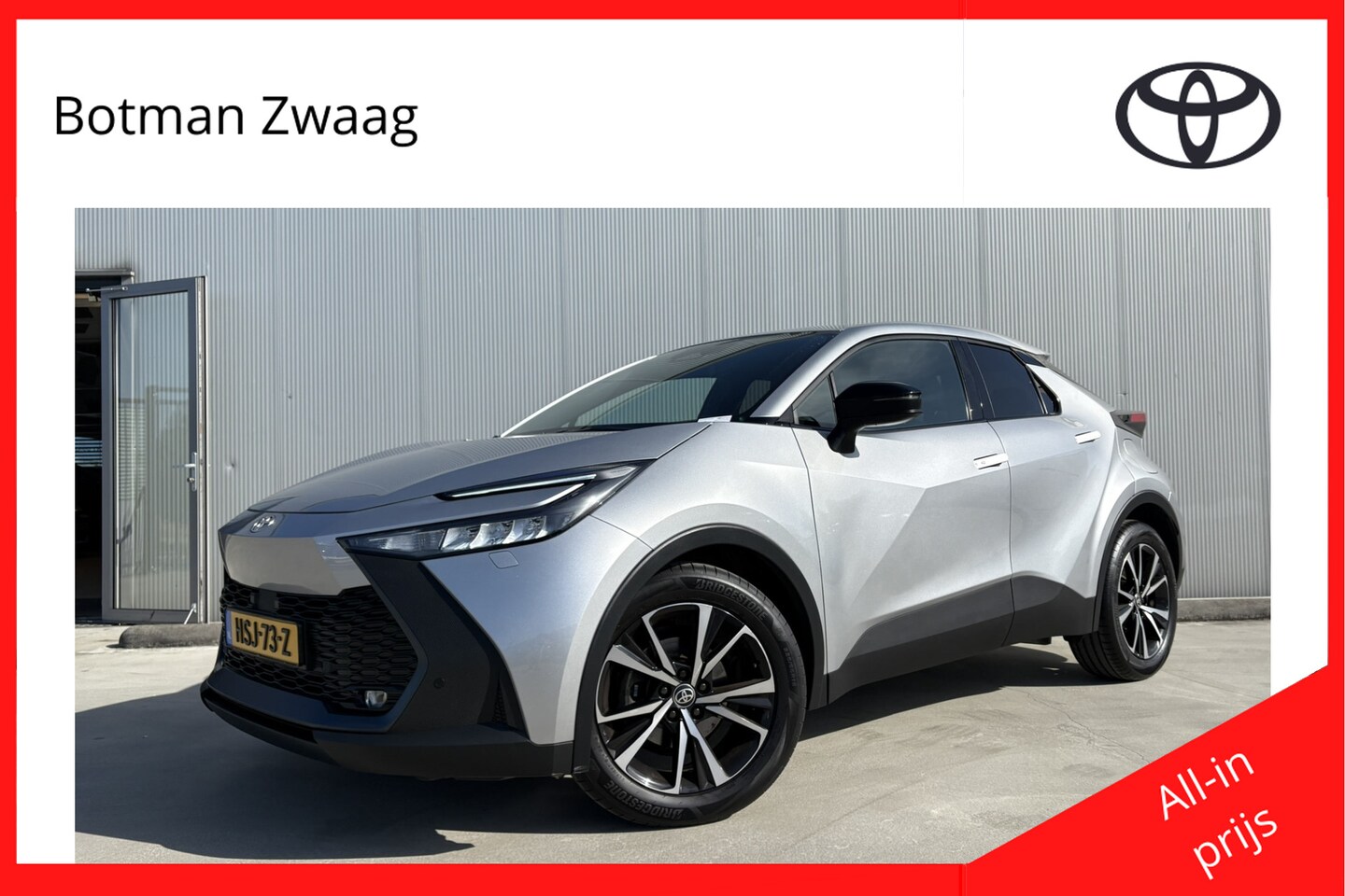 Toyota C-HR - 1.8 Hybrid 140 Dynamic Plus Limited Automaat 140pk | Dodehoekdetectie | Cloud Navi | Parke - AutoWereld.nl