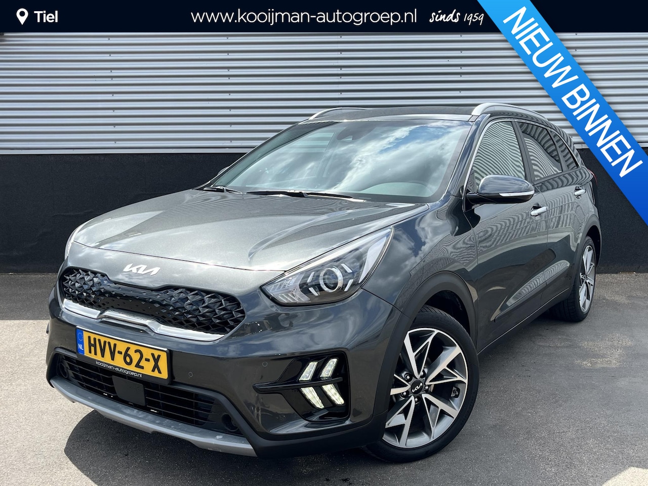 Kia Niro - 1.6 GDi Hybrid DynamicLine + Style Navigatie, Privacy glass, Smart Key, PDC, Nieuw logo! 1 - AutoWereld.nl