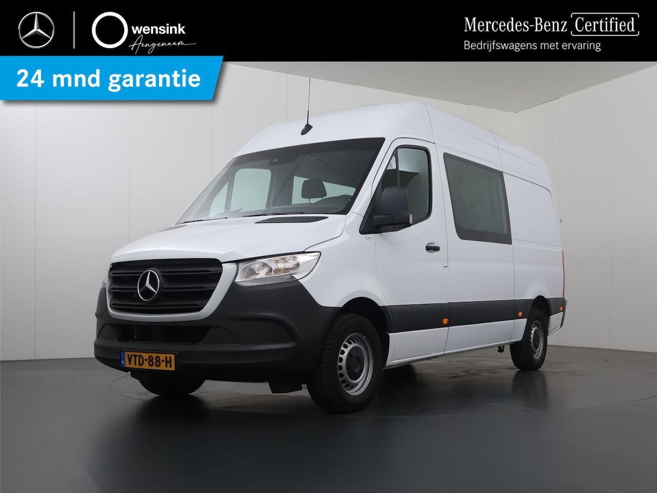 Mercedes-Benz Sprinter - 315 CDI | Aut. | L2 H2 | Dubbele Cabine | Airco | Cruise Control | 6-zits | Parkeercamera - AutoWereld.nl