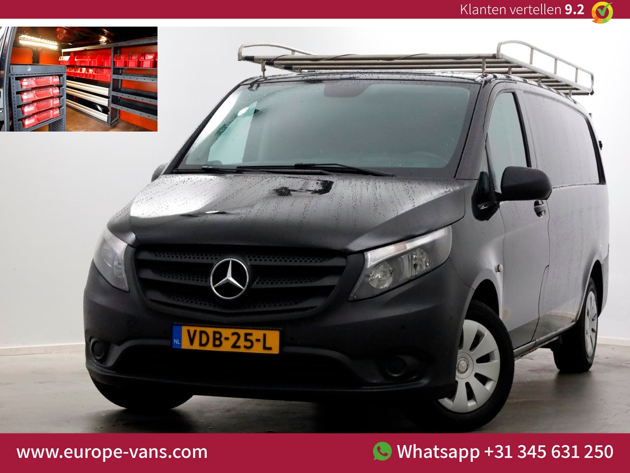 Mercedes-Benz Vito - 114 CDI Lang 7G Automaat Airco/Camera/Inrichting 10-2019 - AutoWereld.nl