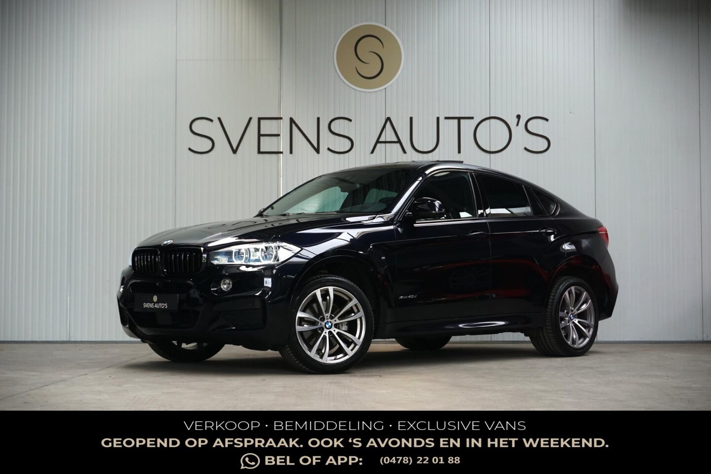 BMW X6 - XDrive40d M-Sport Panodak|H&K|Trekhaak|HUD|Softclose - AutoWereld.nl
