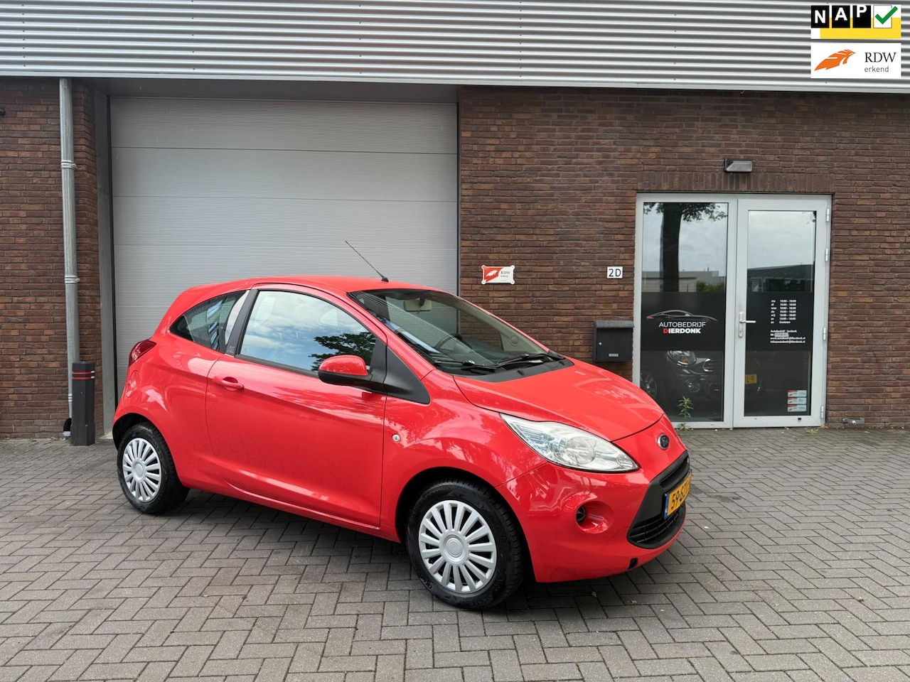 Ford Ka - 1.2 Cool & Sound start/stop|AIRCO|NIEUWE APK - AutoWereld.nl